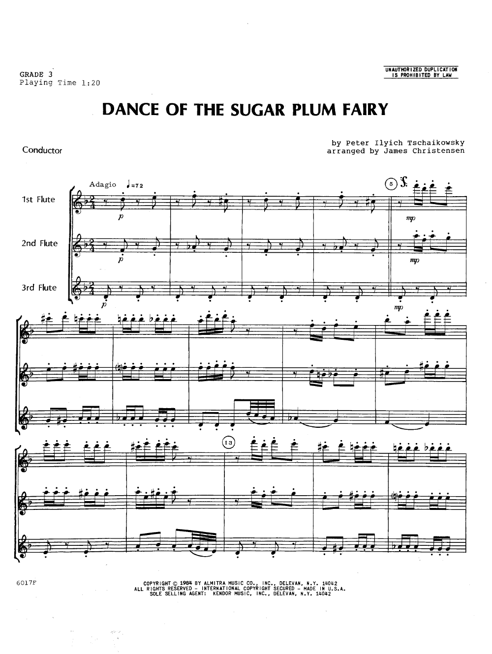Detail Dance Of The Sugar Plum Fairy Sheet Music Pdf Nomer 49