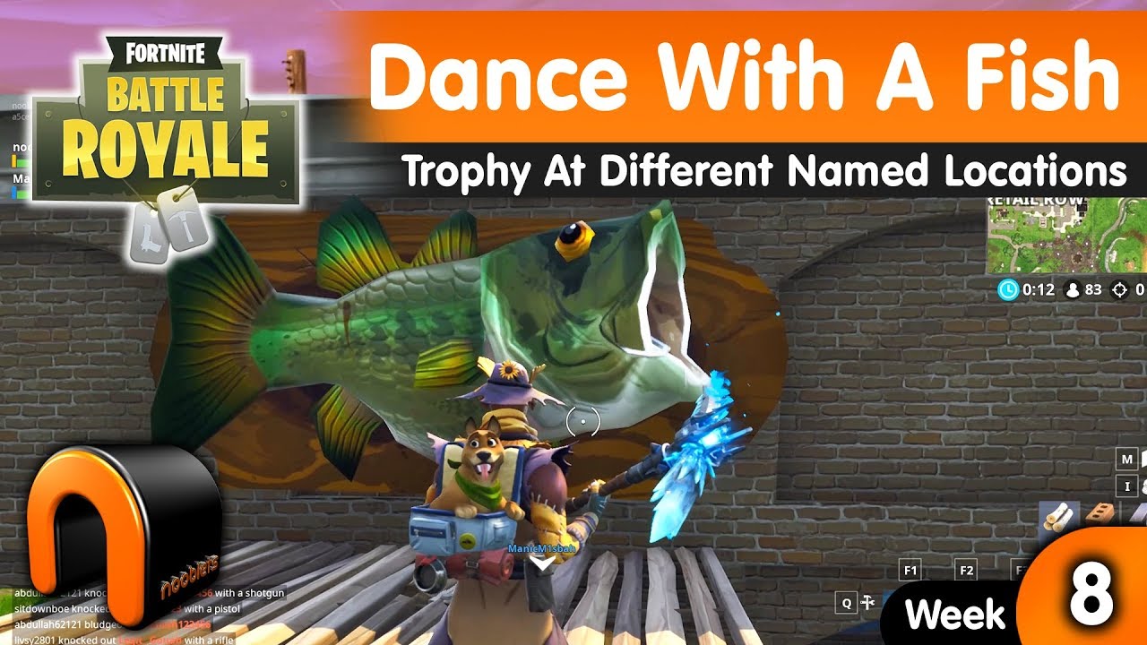 Dance With Fish Trophy Fortnite - KibrisPDR