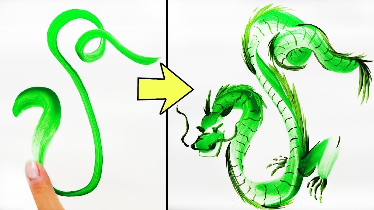 Detail Drache Zeichnen Einfach Nomer 13