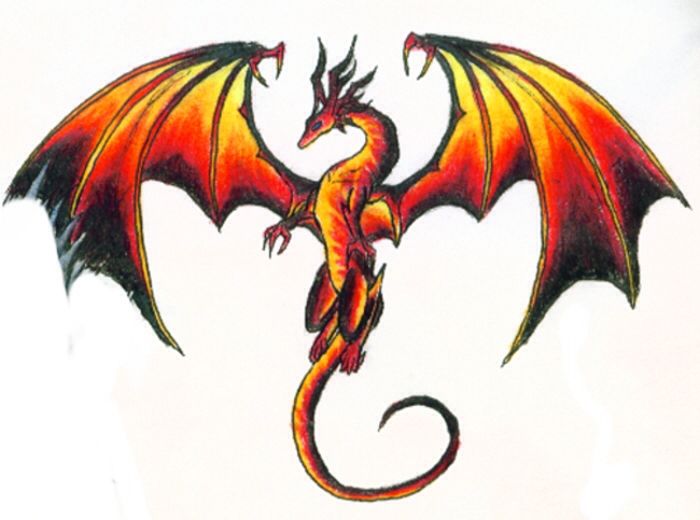 Detail Drache Zeichnen Einfach Nomer 15