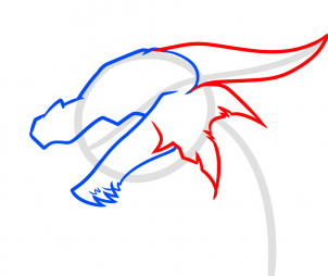 Detail Drache Zeichnen Einfach Nomer 6