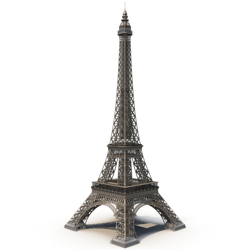 Detail Eiffelturm Modell Nomer 7