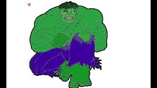 Hulk Zeichnen Kinder - KibrisPDR