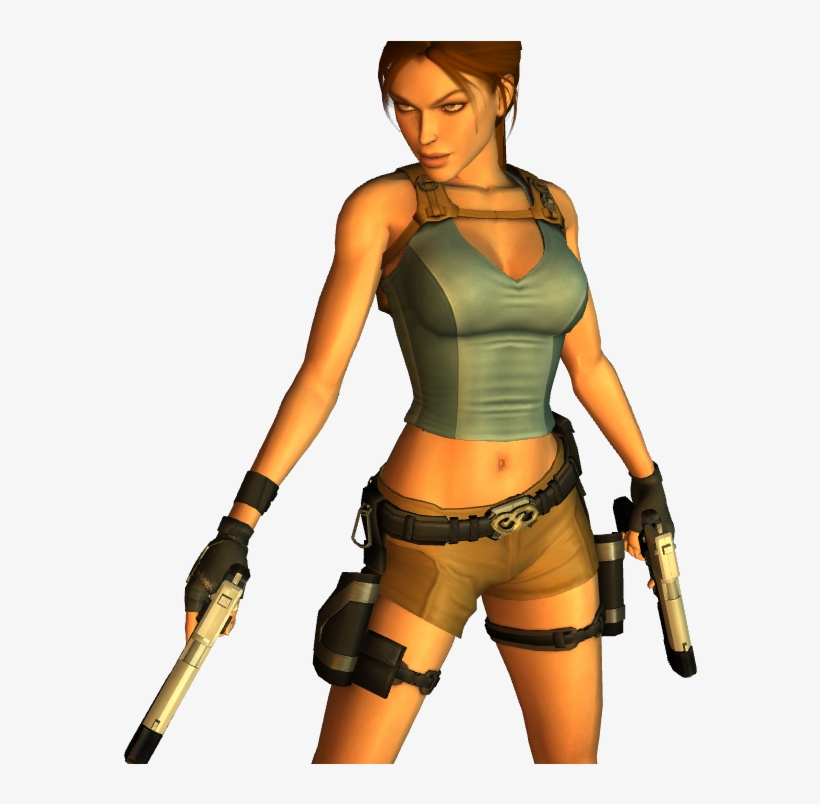 Detail Lara Croft Pixel Nomer 12