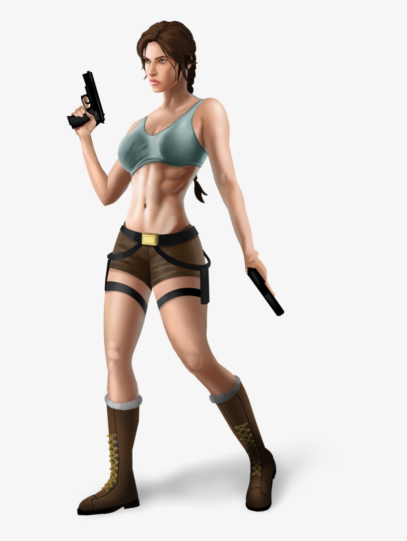 Detail Lara Croft Pixel Nomer 19