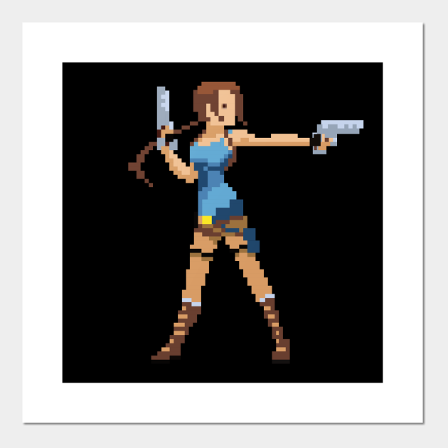 Detail Lara Croft Pixel Nomer 9