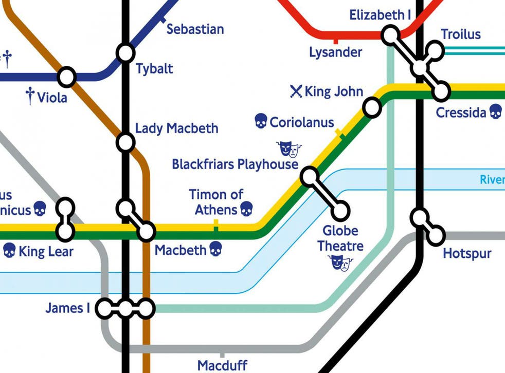 Detail London U Bahn Map Nomer 13