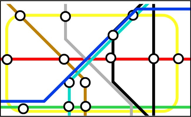 Detail London U Bahn Map Nomer 2