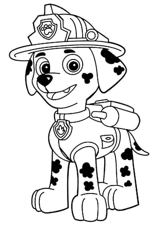 Detail Marshall Paw Patrol Zeichnen Nomer 3