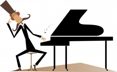 Detail Pianist Karikatur Nomer 18