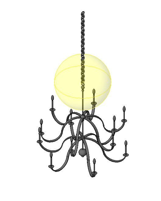 Detail Revit Chandelier Nomer 5