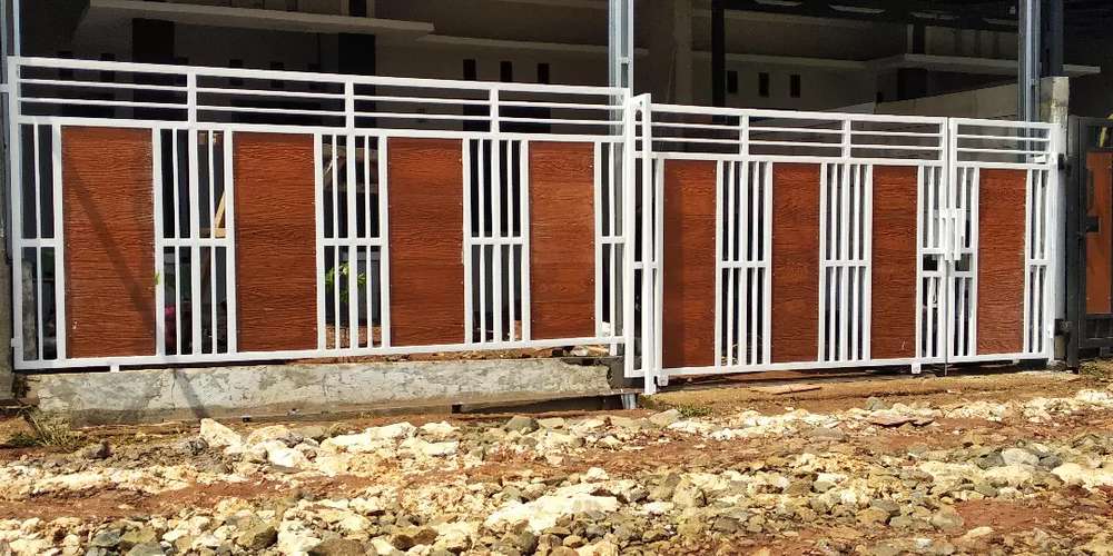 Detail Gambar Pintu Pagar Dorong Nomer 21