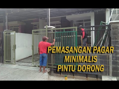 Detail Gambar Pintu Pagar Dorong Nomer 33