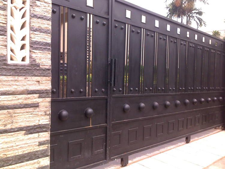 Detail Gambar Pintu Pagar Dorong Nomer 35