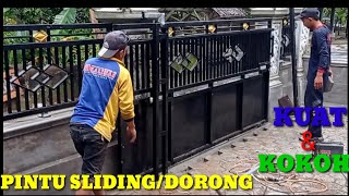 Detail Gambar Pintu Pagar Dorong Nomer 38