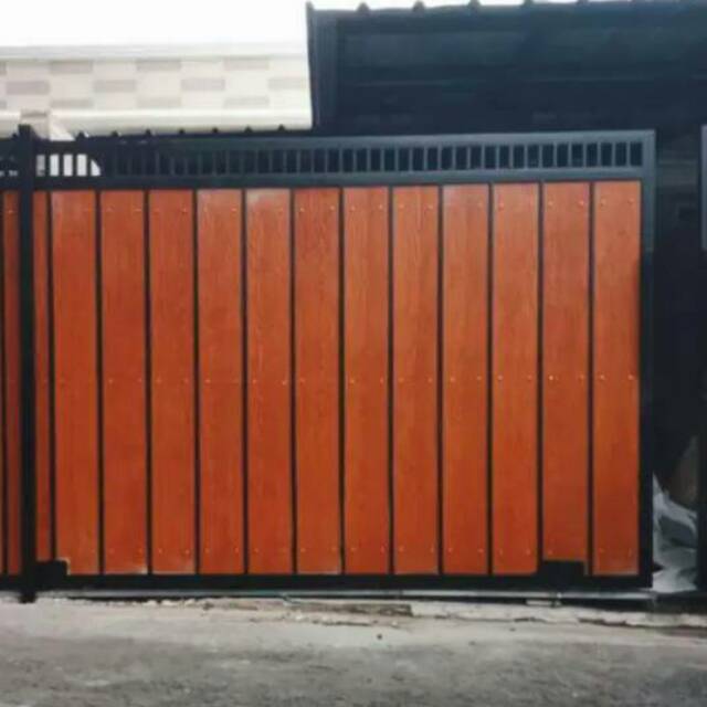 Detail Gambar Pintu Pagar Dorong Nomer 44