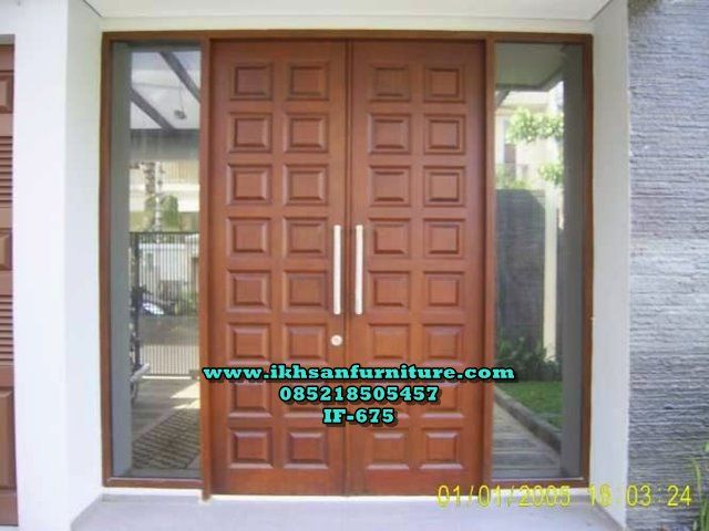 Detail Gambar Pintu Panel Kayu Nomer 34