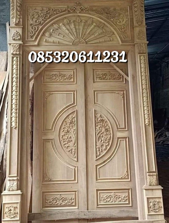 Detail Gambar Pintu Ukir Nomer 3