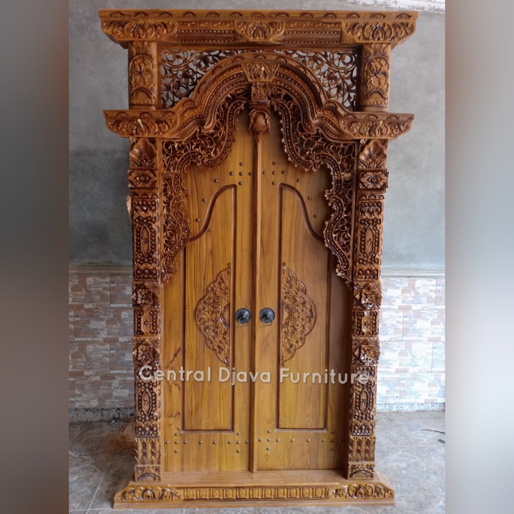 Detail Gambar Pintu Ukir Nomer 23