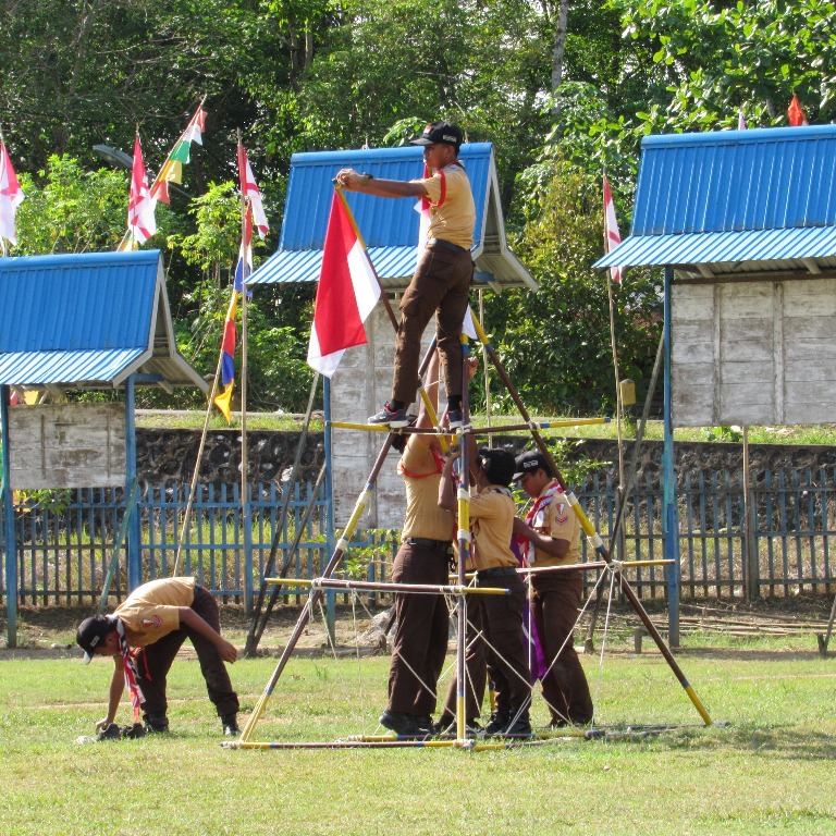 Detail Gambar Pionering Pramuka Nomer 9