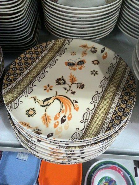 Detail Gambar Piring Makan Motif Batik Gm Nomer 32