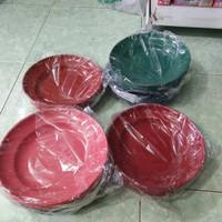 Detail Gambar Piring Makan Motif Batik Warna Merah Gm Nomer 5