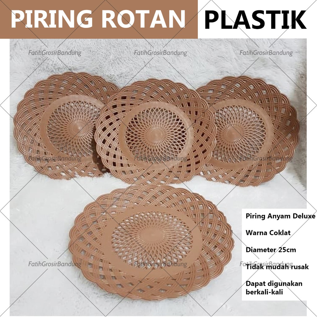 Detail Gambar Piring Rotan Nomer 31