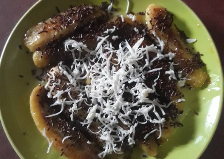 Detail Gambar Pisang Bakar Coklat Keju Nomer 2