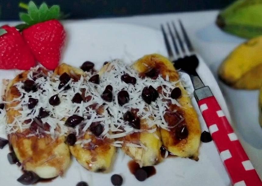 Detail Gambar Pisang Bakar Coklat Keju Nomer 34