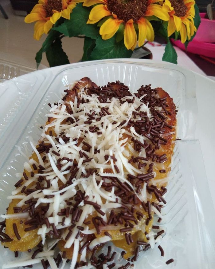 Detail Gambar Pisang Bakar Coklat Keju Nomer 7