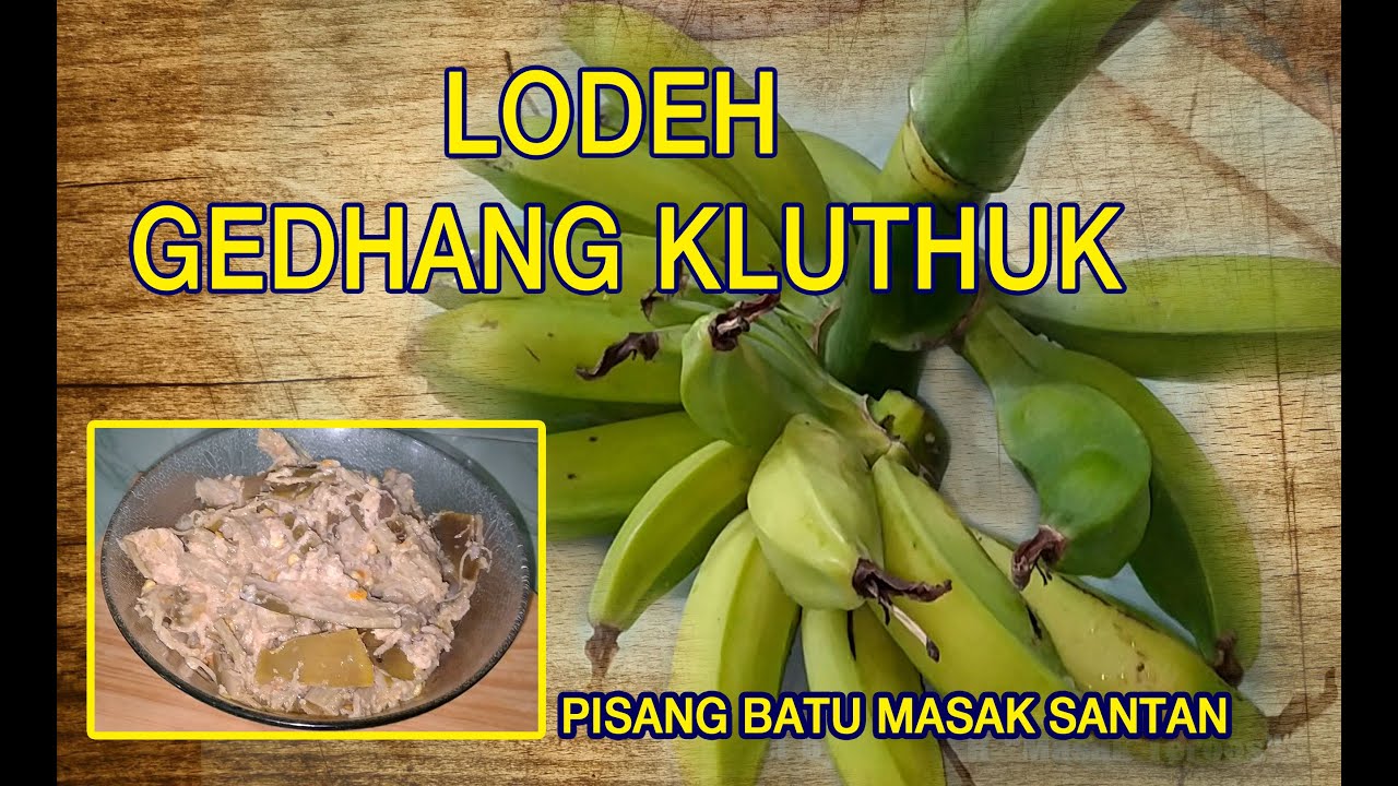 Detail Gambar Pisang Batu Nomer 28