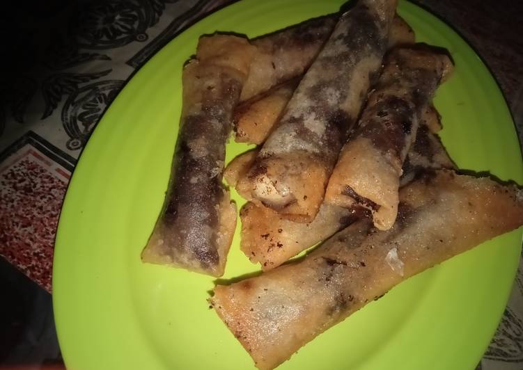 Detail Gambar Pisang Coklat Kulit Lumpia Nomer 25