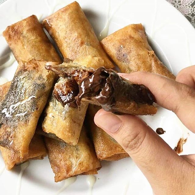 Detail Gambar Pisang Coklat Kulit Lumpia Nomer 9