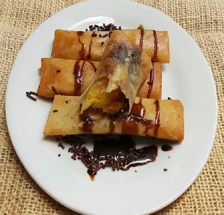 Detail Gambar Pisang Coklat Kulit Lumpia Nomer 10