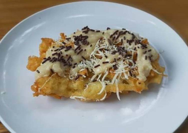 Detail Gambar Pisang Geprek Coklat Keju Nomer 11