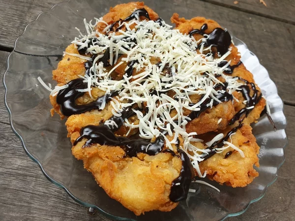 Detail Gambar Pisang Geprek Coklat Keju Nomer 49