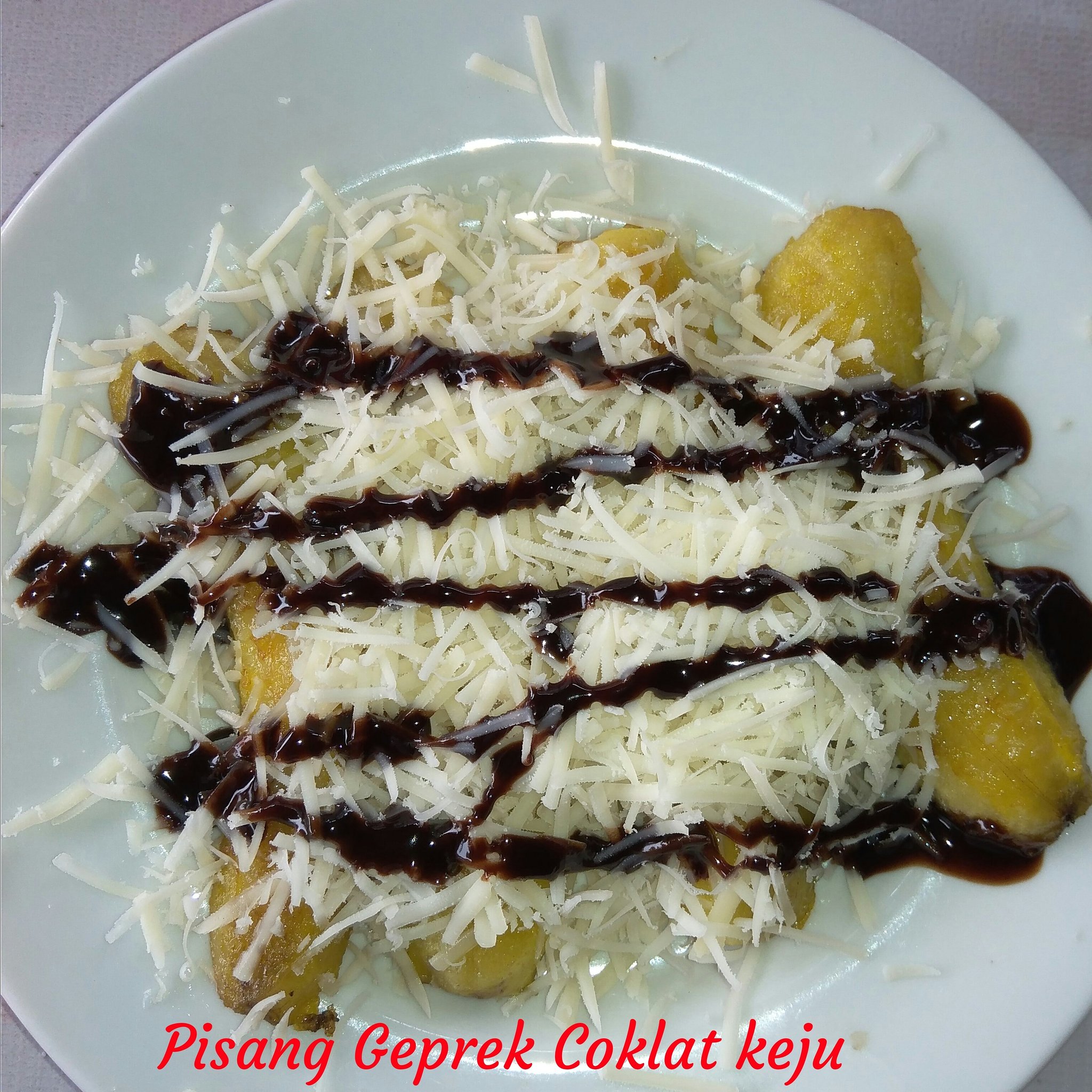 Detail Gambar Pisang Geprek Coklat Keju Nomer 58