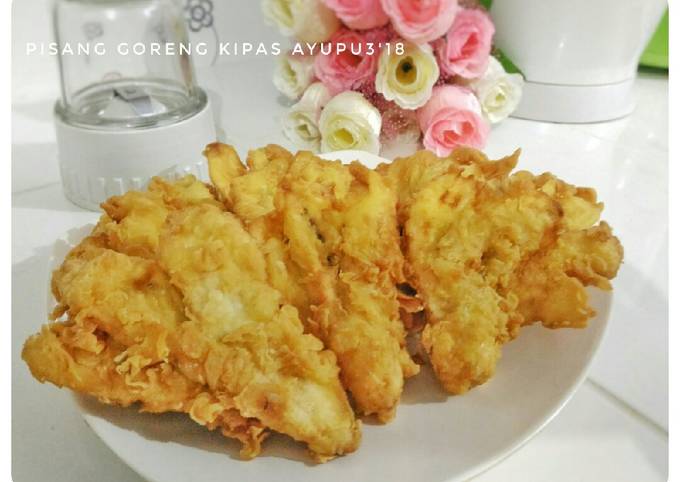 Detail Gambar Pisang Goreng Kipas Nomer 17