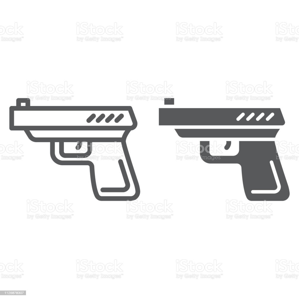 Detail Gambar Pistol Hitam Putih Nomer 15