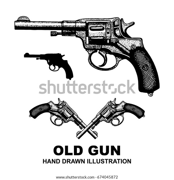 Detail Gambar Pistol Hitam Putih Nomer 43