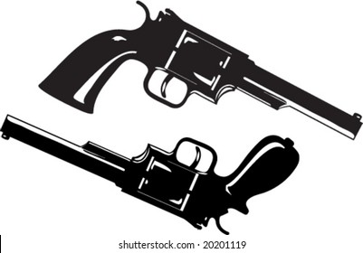 Detail Gambar Pistol Hitam Putih Nomer 53