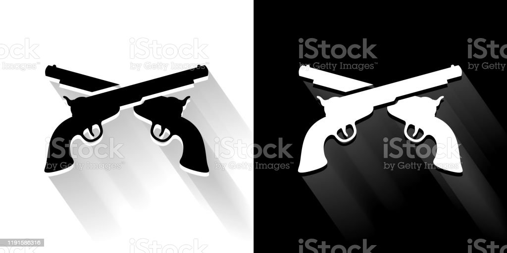 Detail Gambar Pistol Hitam Putih Nomer 8