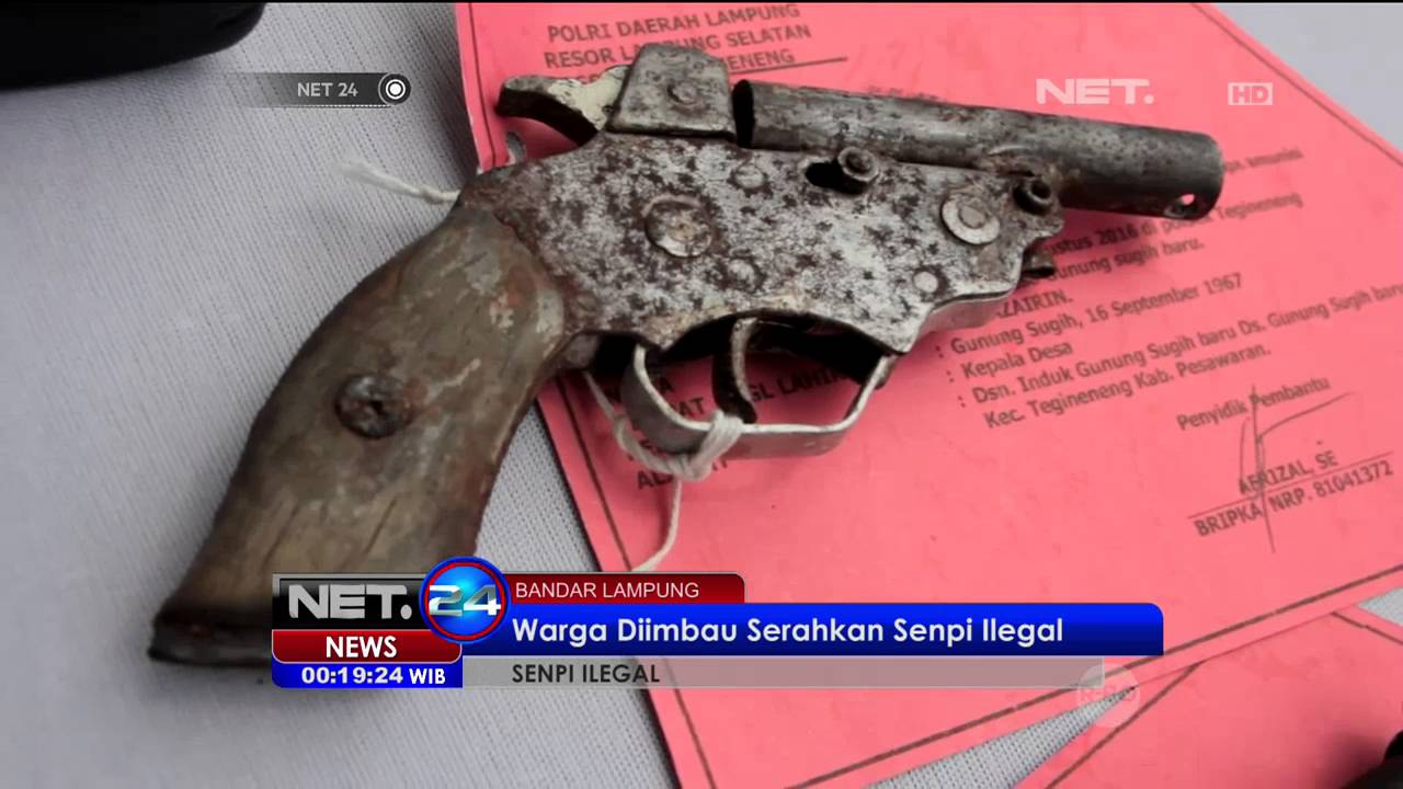 Detail Gambar Pistol Rakitan Lampung Nomer 9