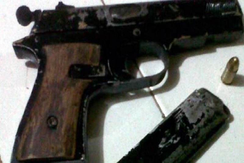 Detail Gambar Pistol Rakitan Lampung Nomer 23