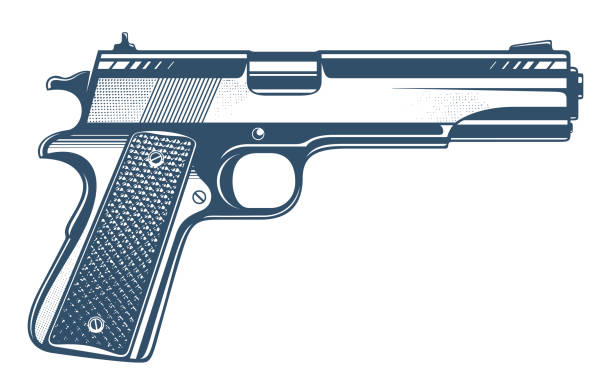 Detail Gambar Pistol Vector Nomer 33