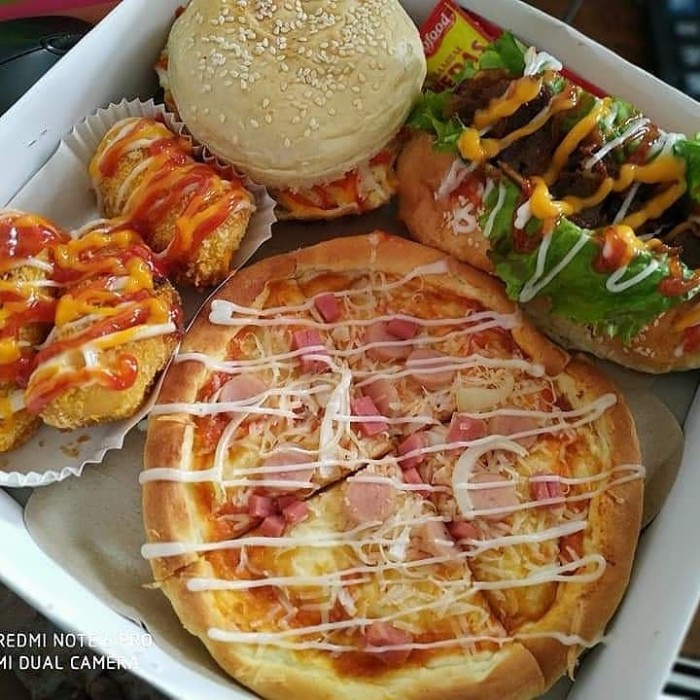 Detail Gambar Pizza Dan Burger Nomer 11