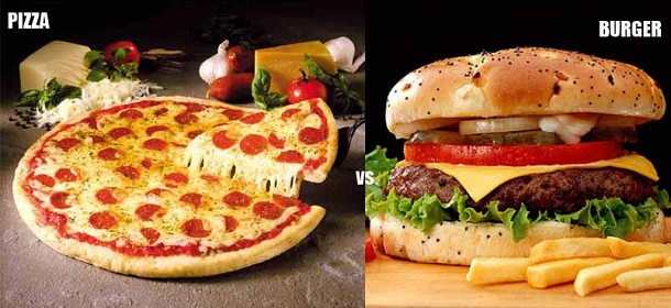 Detail Gambar Pizza Dan Burger Nomer 5