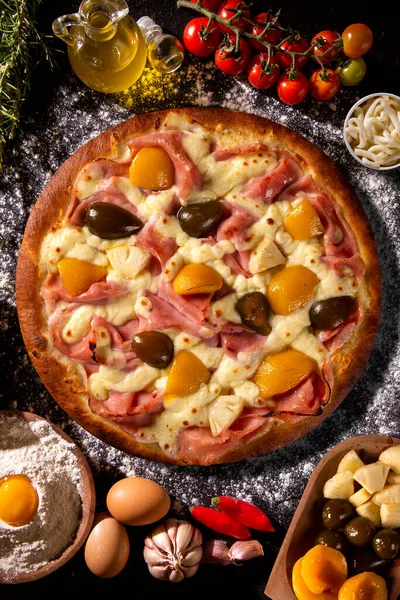 Detail Gambar Pizza Gambar Makanan Dan Minuman Tradisional Nomer 23