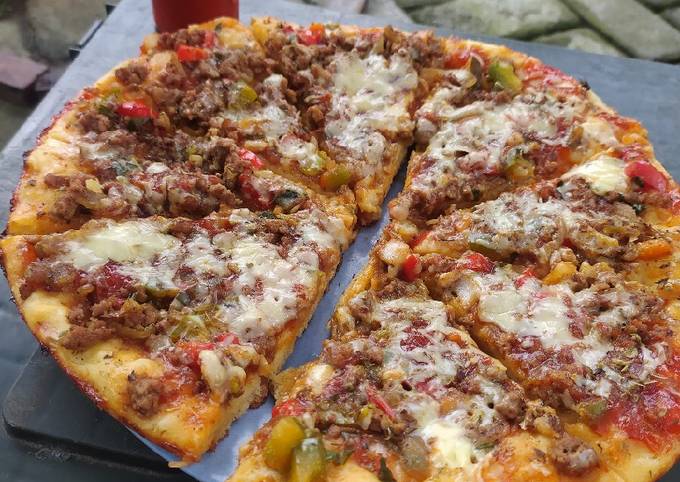 Detail Gambar Pizza Gambar Pizza Daging Nomer 4