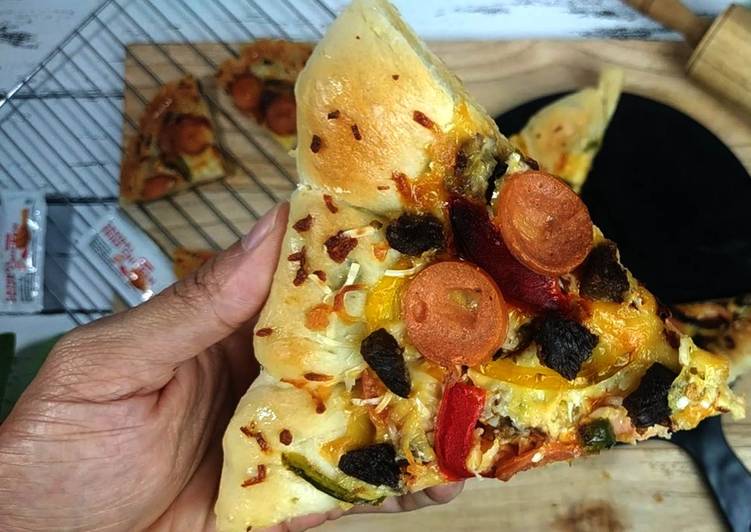 Detail Gambar Pizza Gambar Pizza Daging Nomer 32